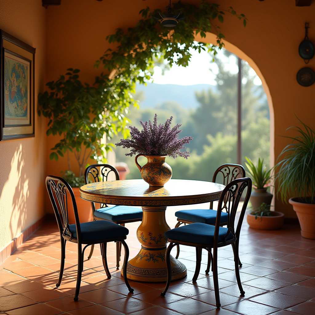 round table dining room 11