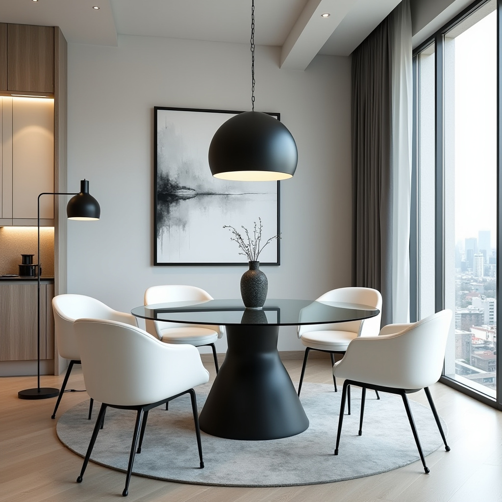 round table dining room 12