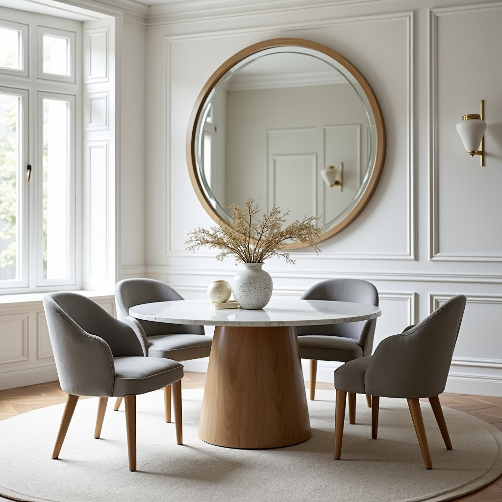 round table dining room 14
