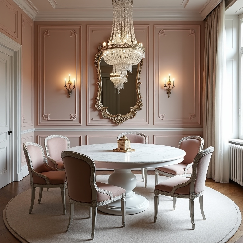 round table dining room 16