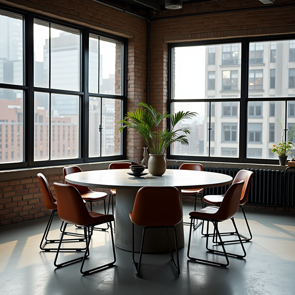 round table dining room 20