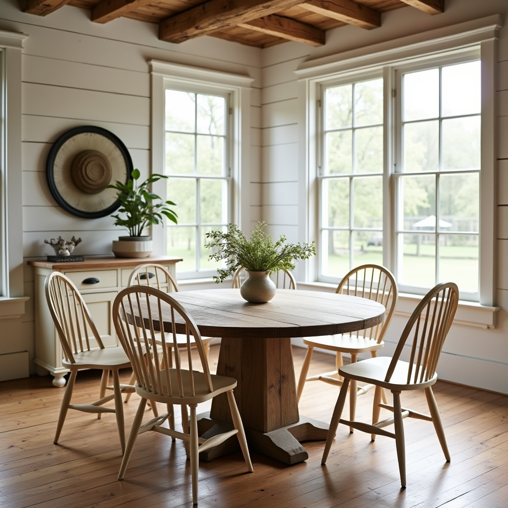 round table dining room 5