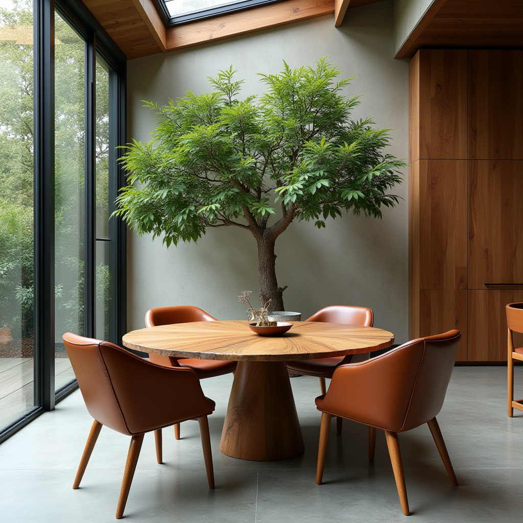 round table dining room 8