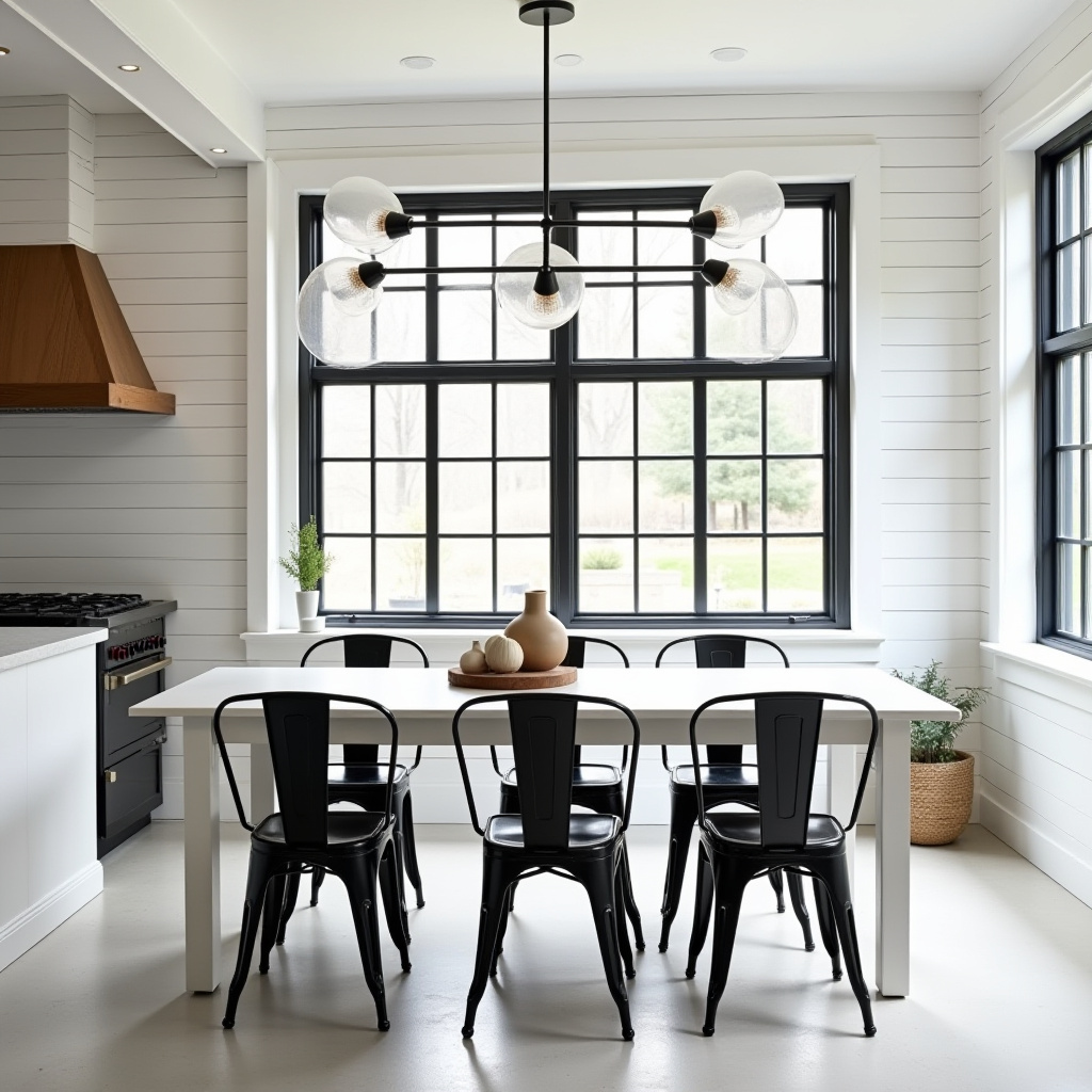 rustic farmhouse dining room 15