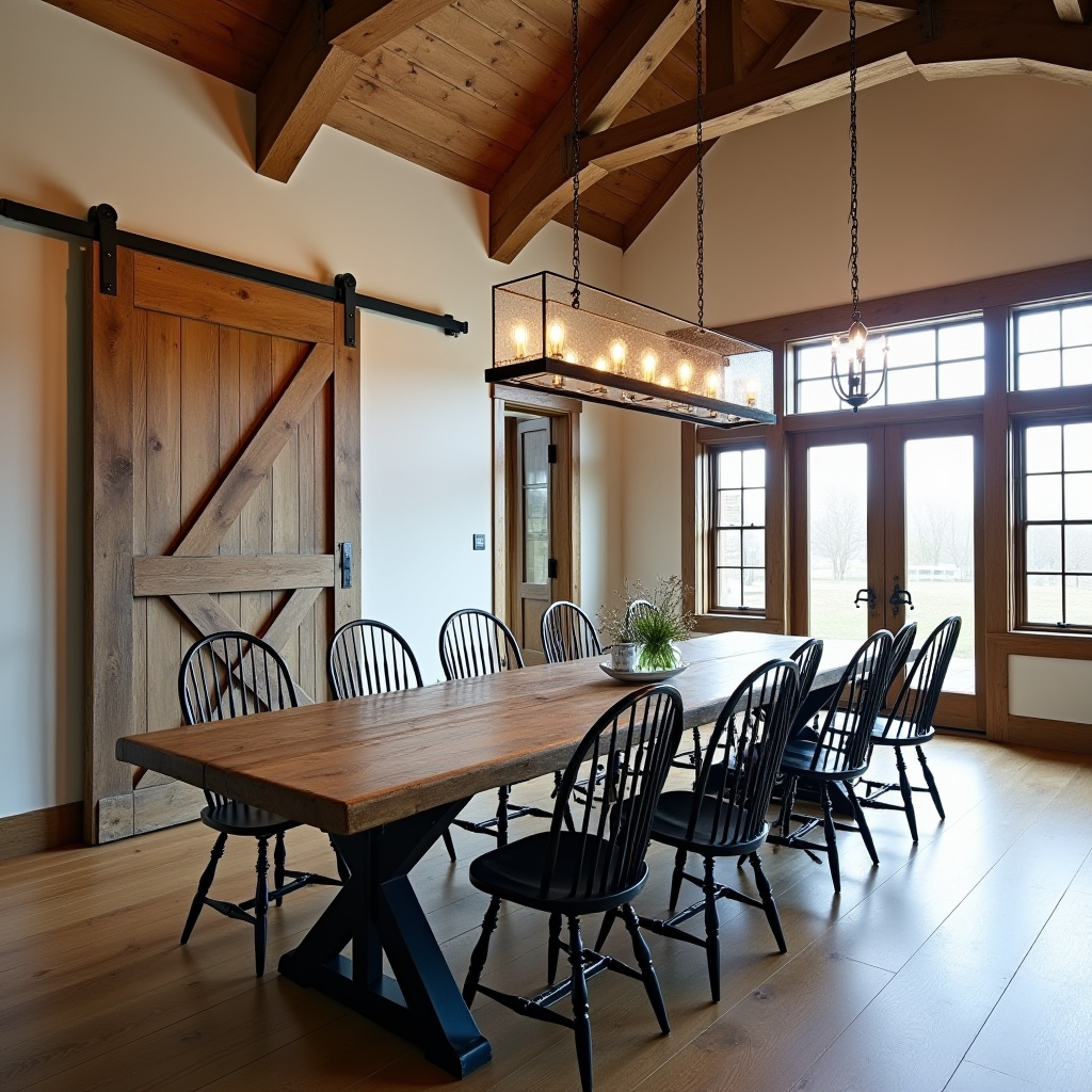 rustic farmhouse dining room 4