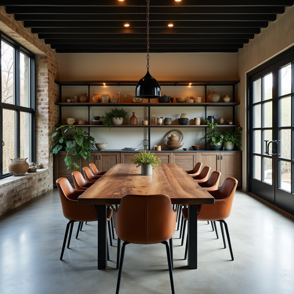 rustic farmhouse dining room 5