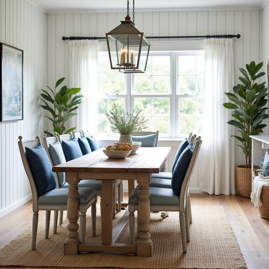 rustic farmhouse dining room 7