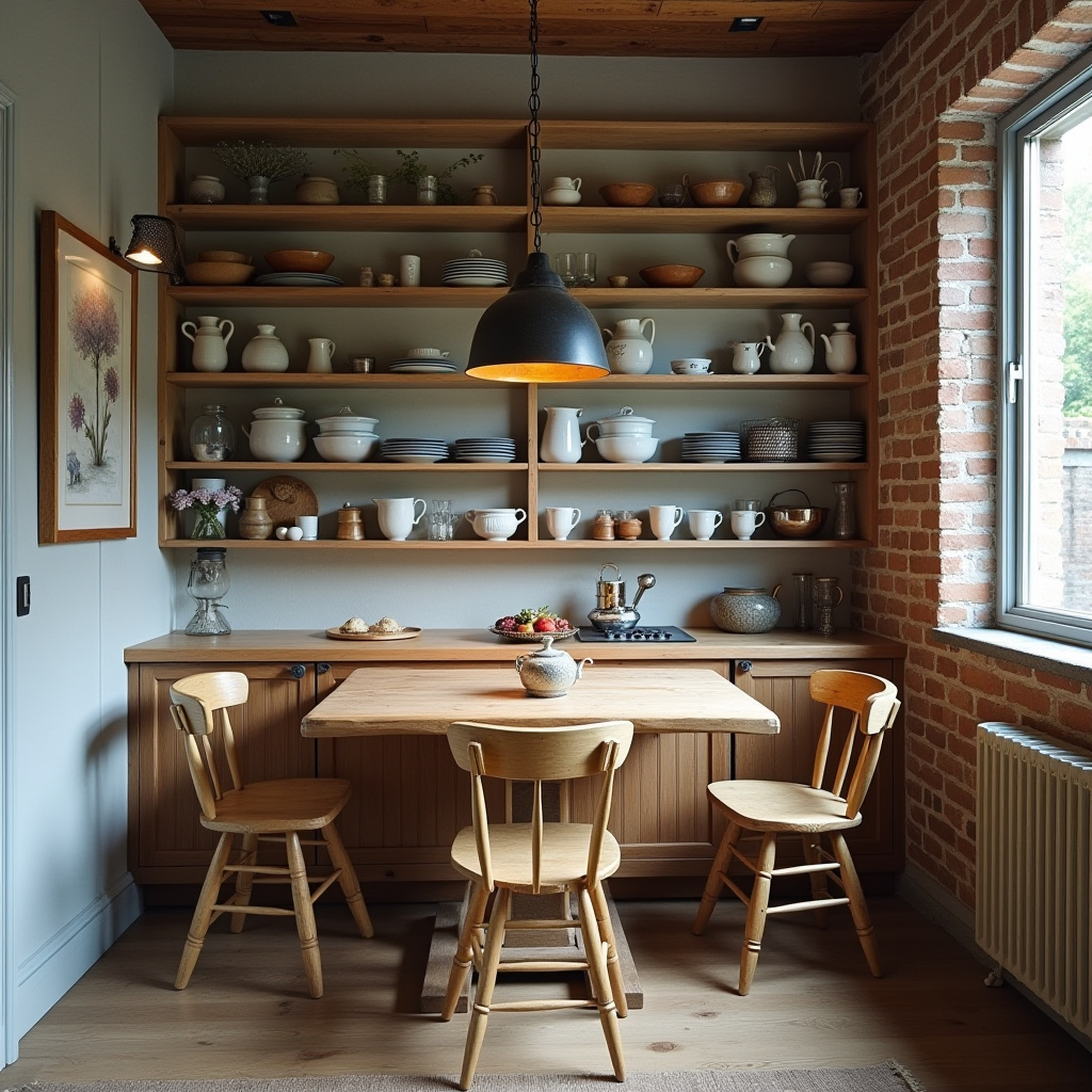 rustic farmhouse dining room 9