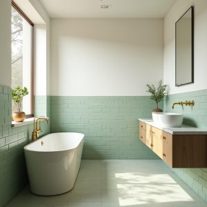 sage green bathroom ideas 1