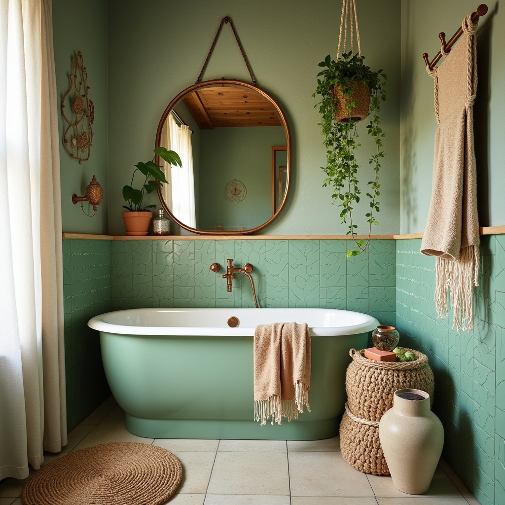 sage green bathroom ideas 8