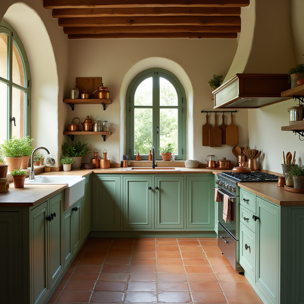 sage green kitchen 7