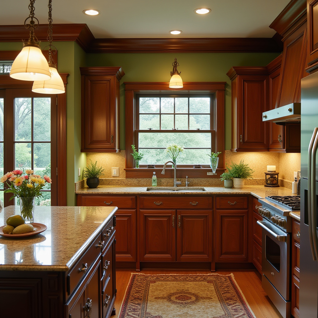 sage green kitchen walls 13