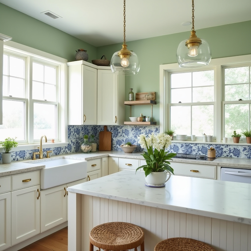sage green kitchen walls 6