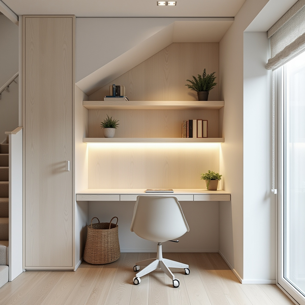 small space under stairs ideas 1