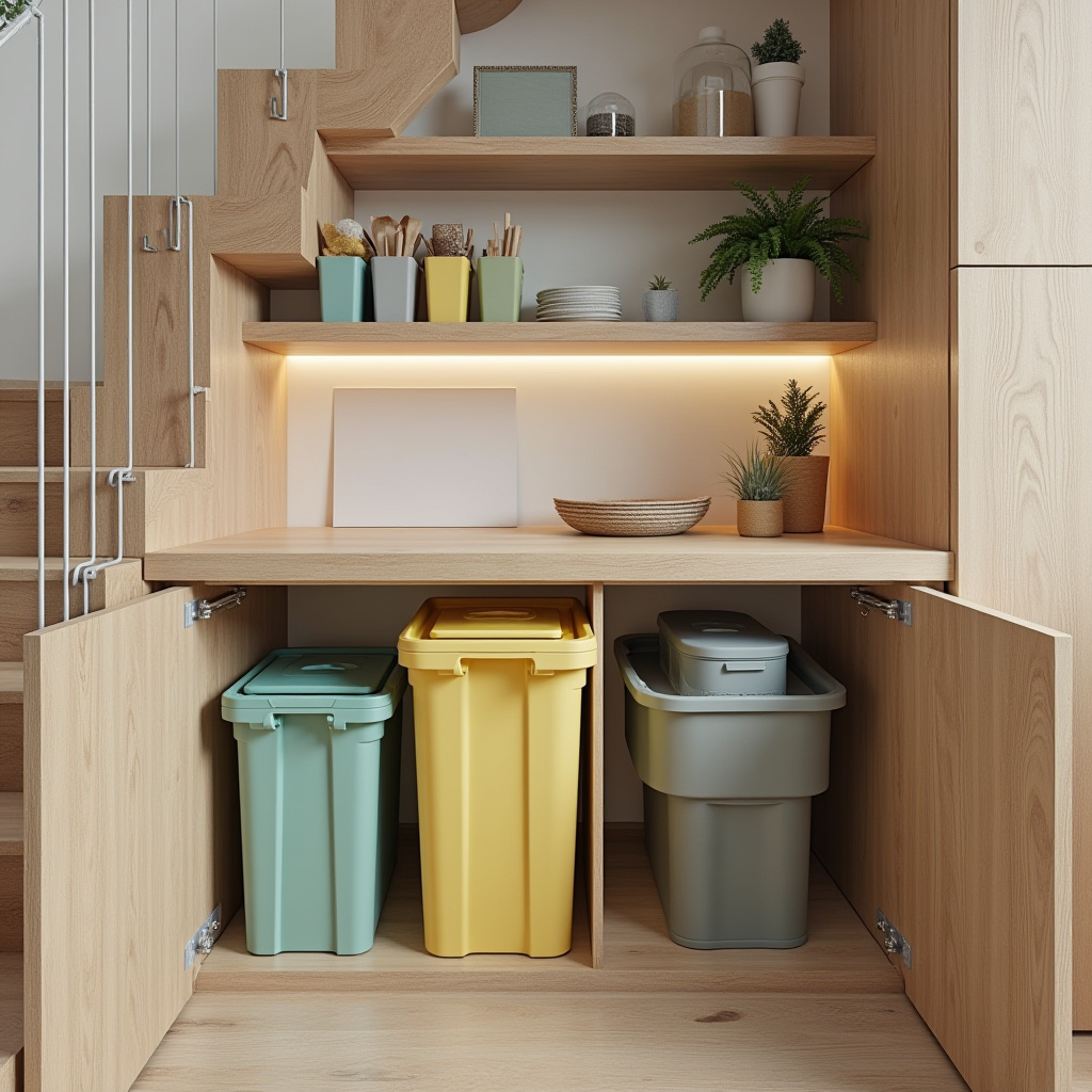 small space under stairs ideas 19
