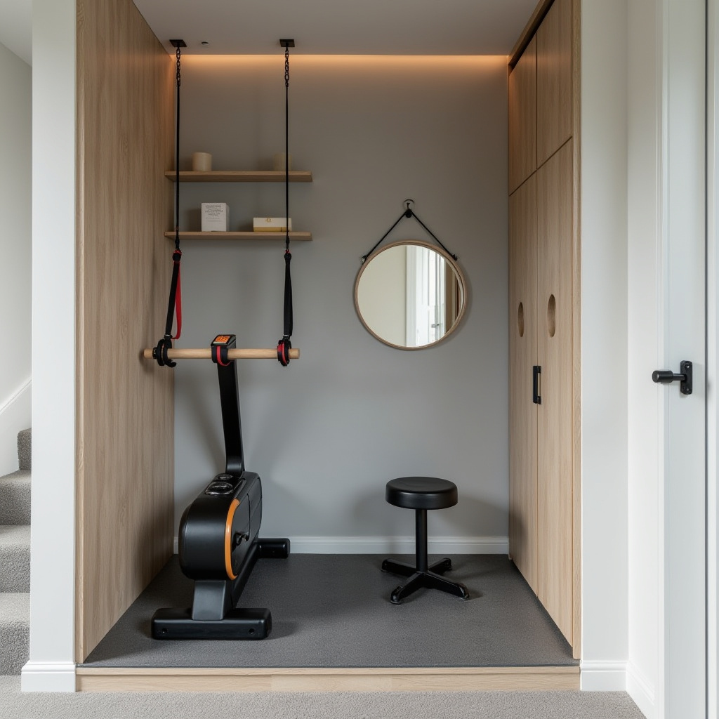 small space under stairs ideas 5