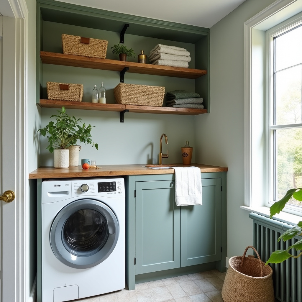 tiny laundry room ideas 1