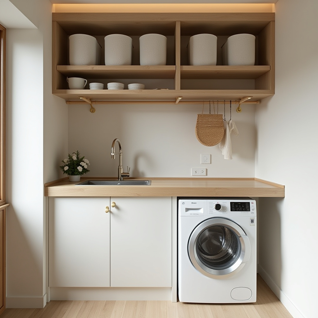 tiny laundry room ideas 10