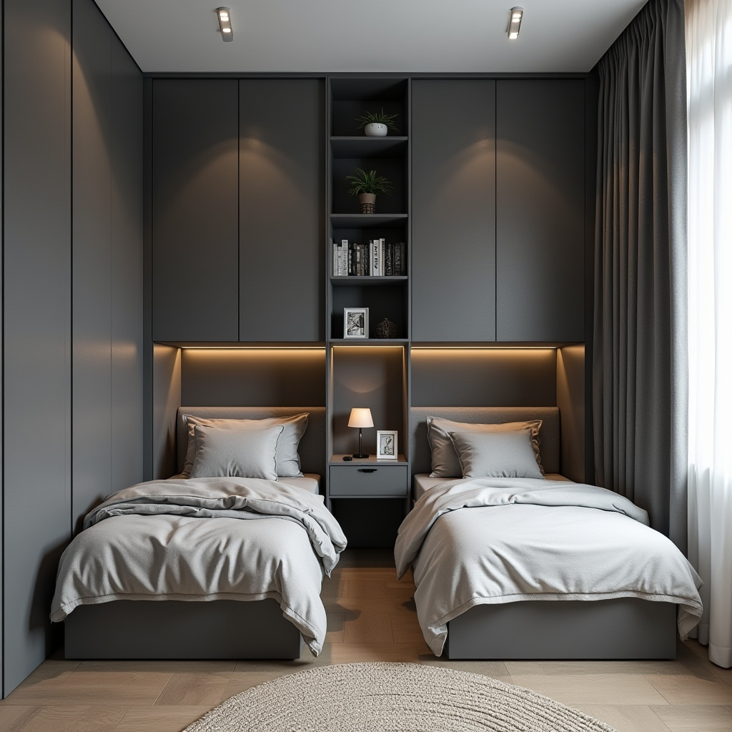 twin bed ideas for small room 15