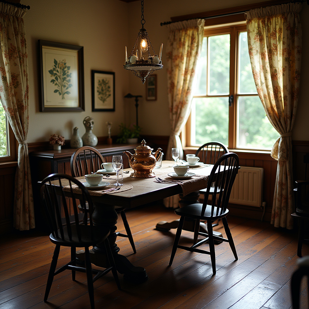 vintage dining room 10