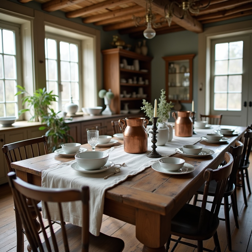 vintage dining room 11