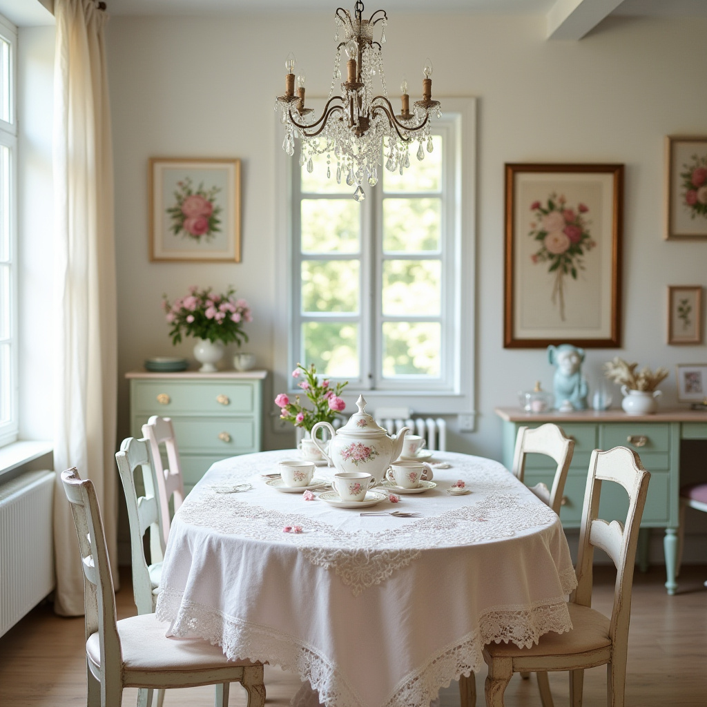vintage dining room 20