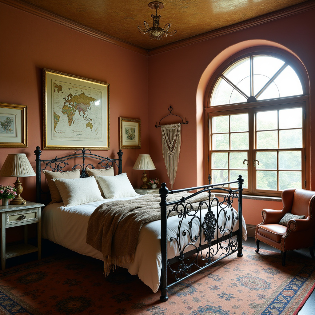 vintage eclectic bedroom 3