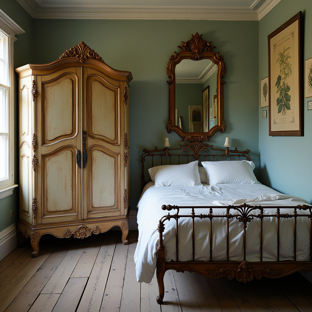 vintage eclectic bedroom 5