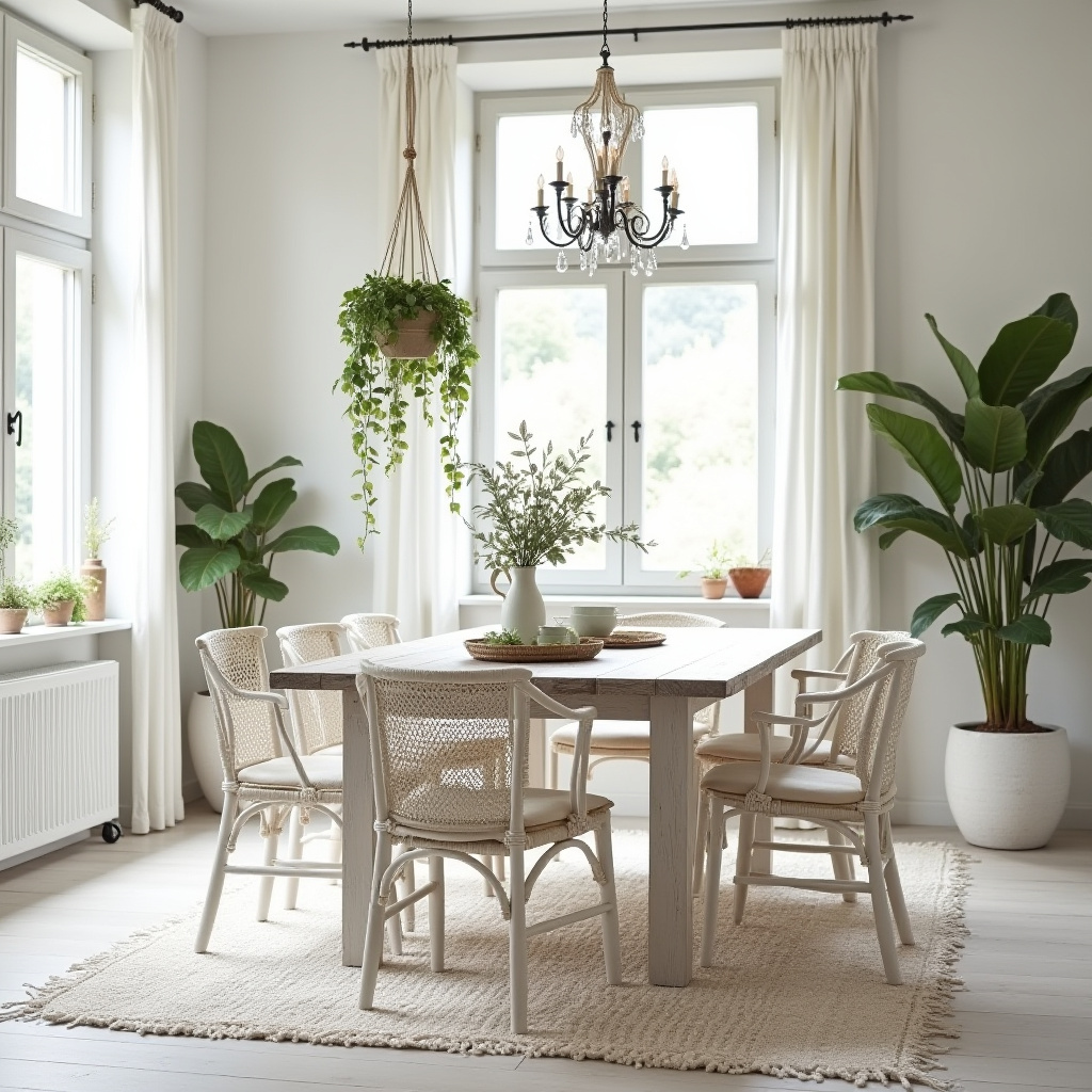 white dining room 11