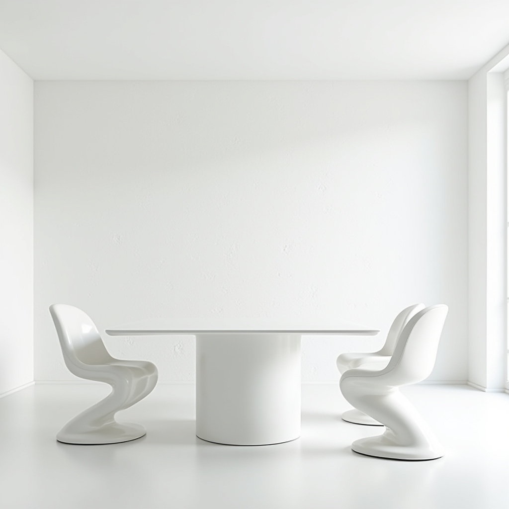 white dining room 19