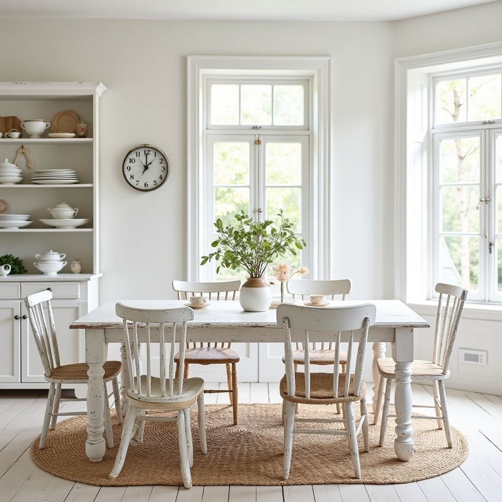 white dining room 4