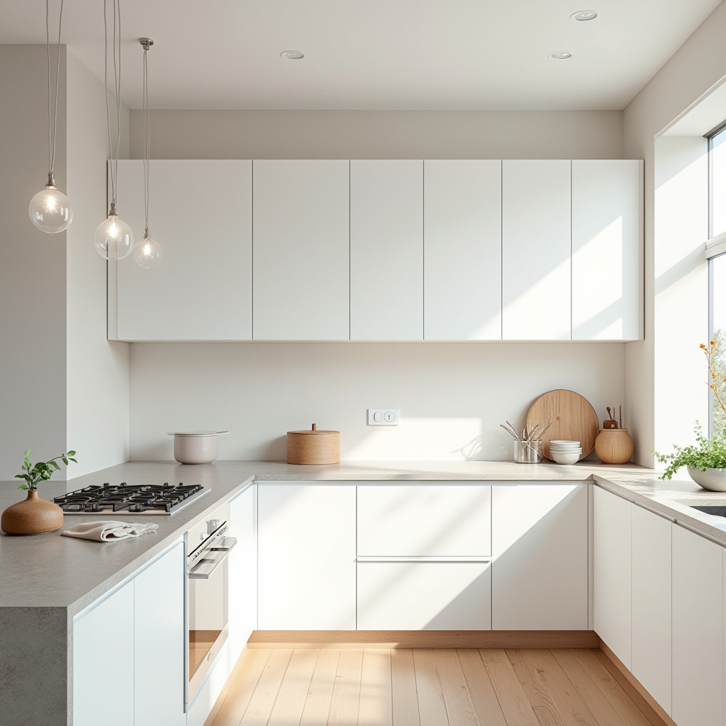 white oak and white kitchen 14