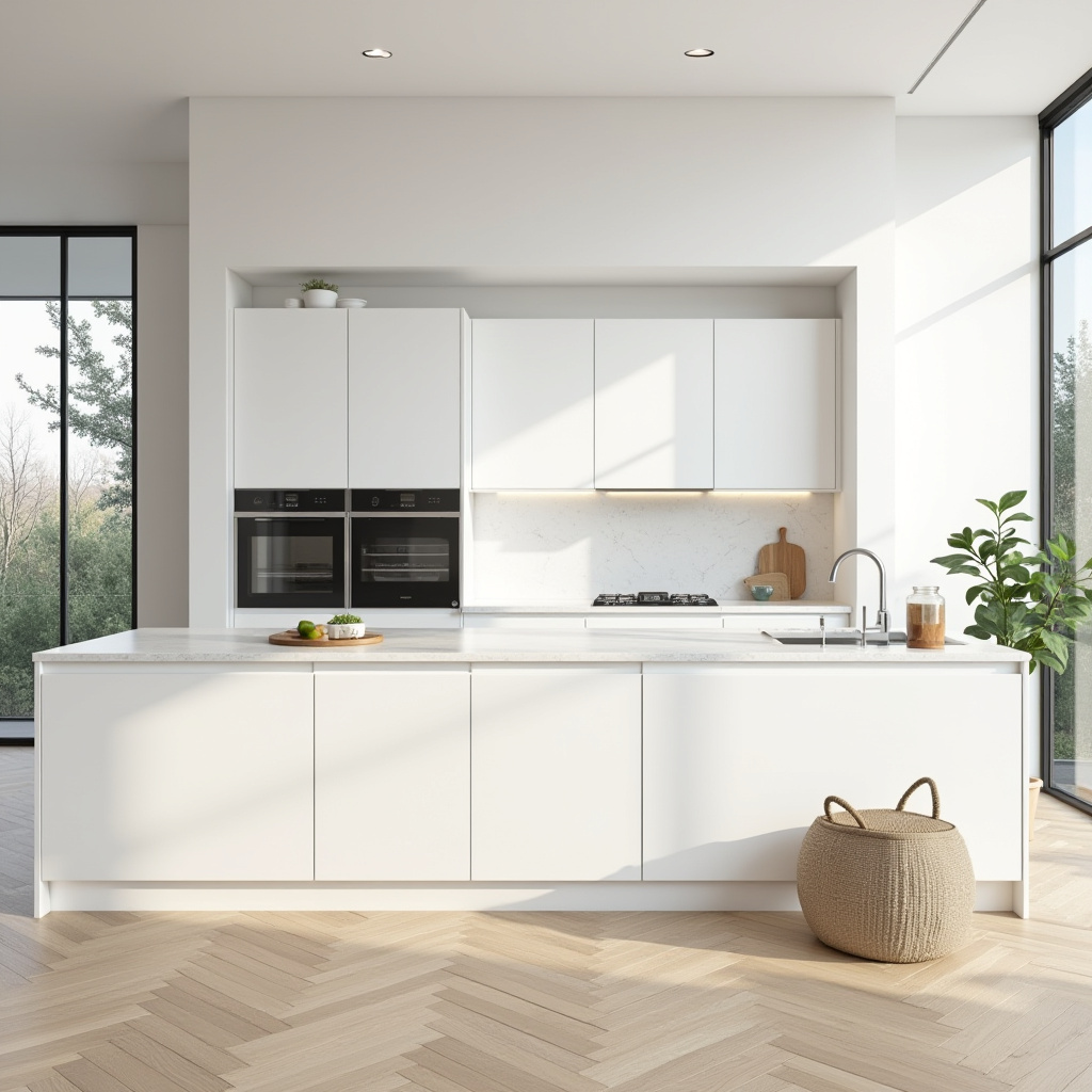 white oak and white kitchen 2