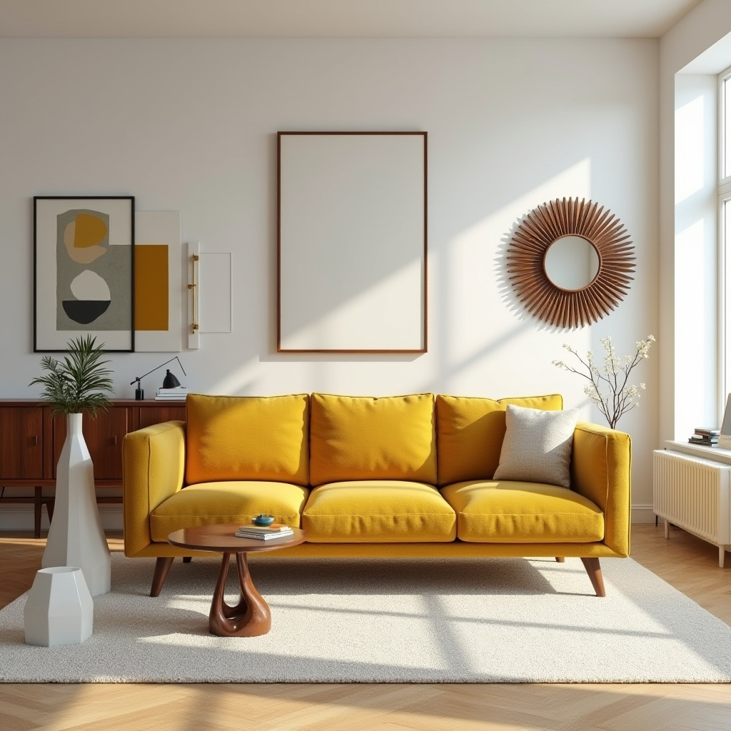 yellow couch living room ideas 11