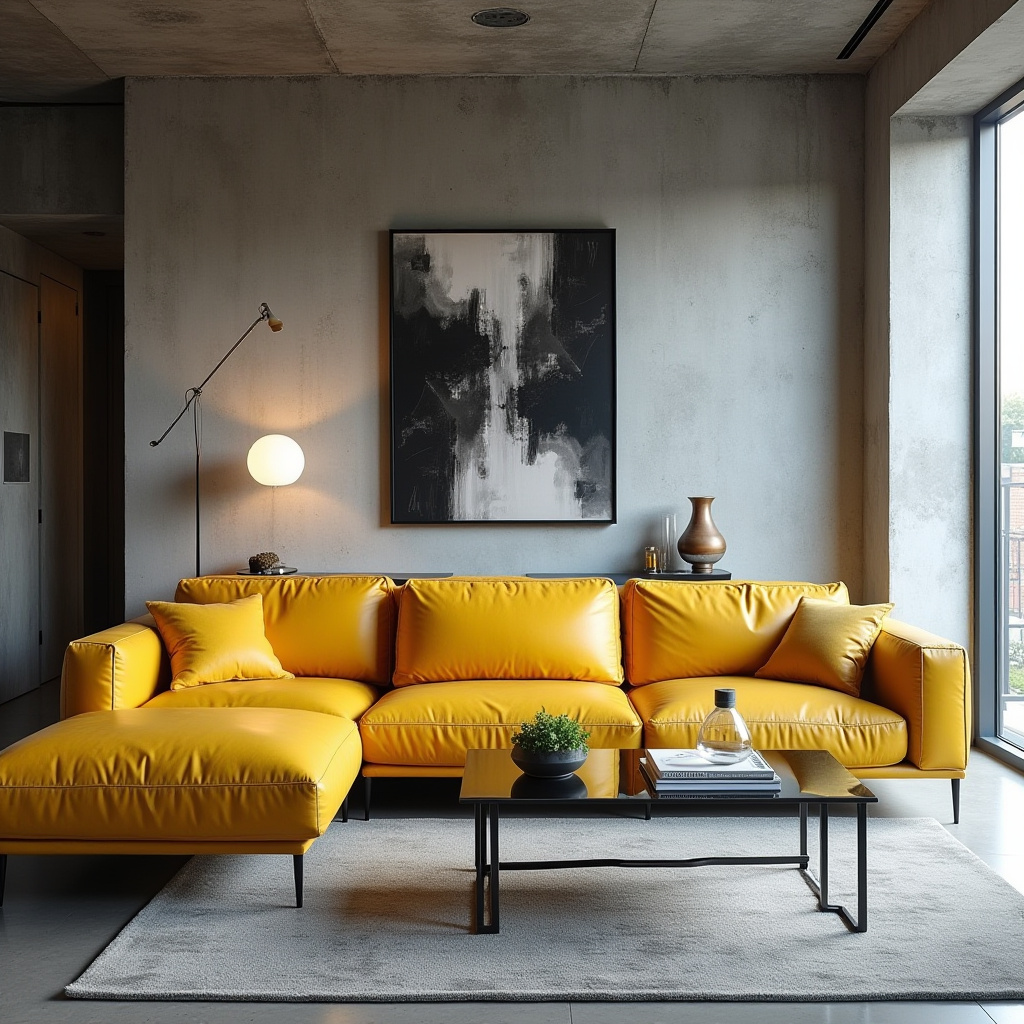 yellow couch living room ideas 15