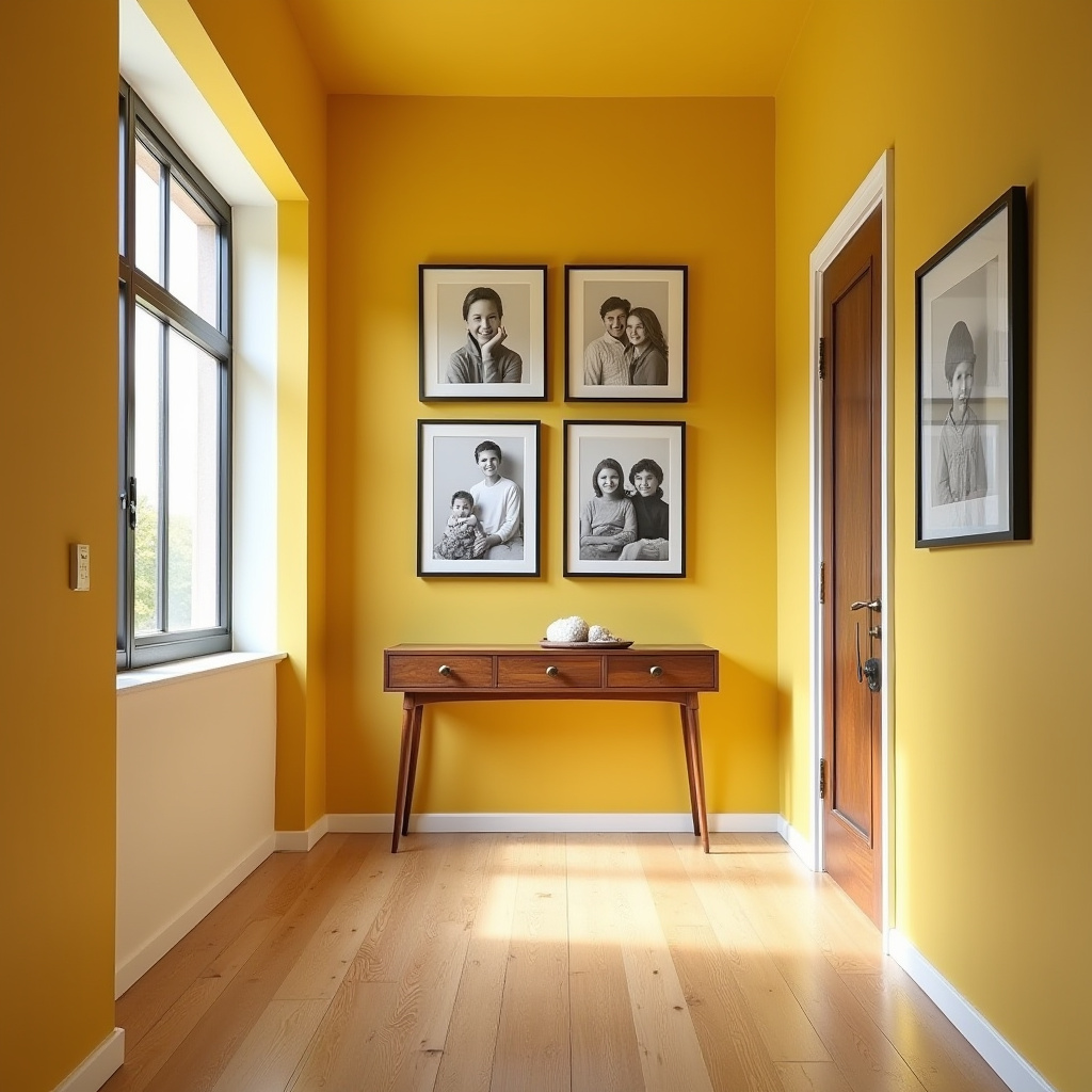 yellow hallway 1
