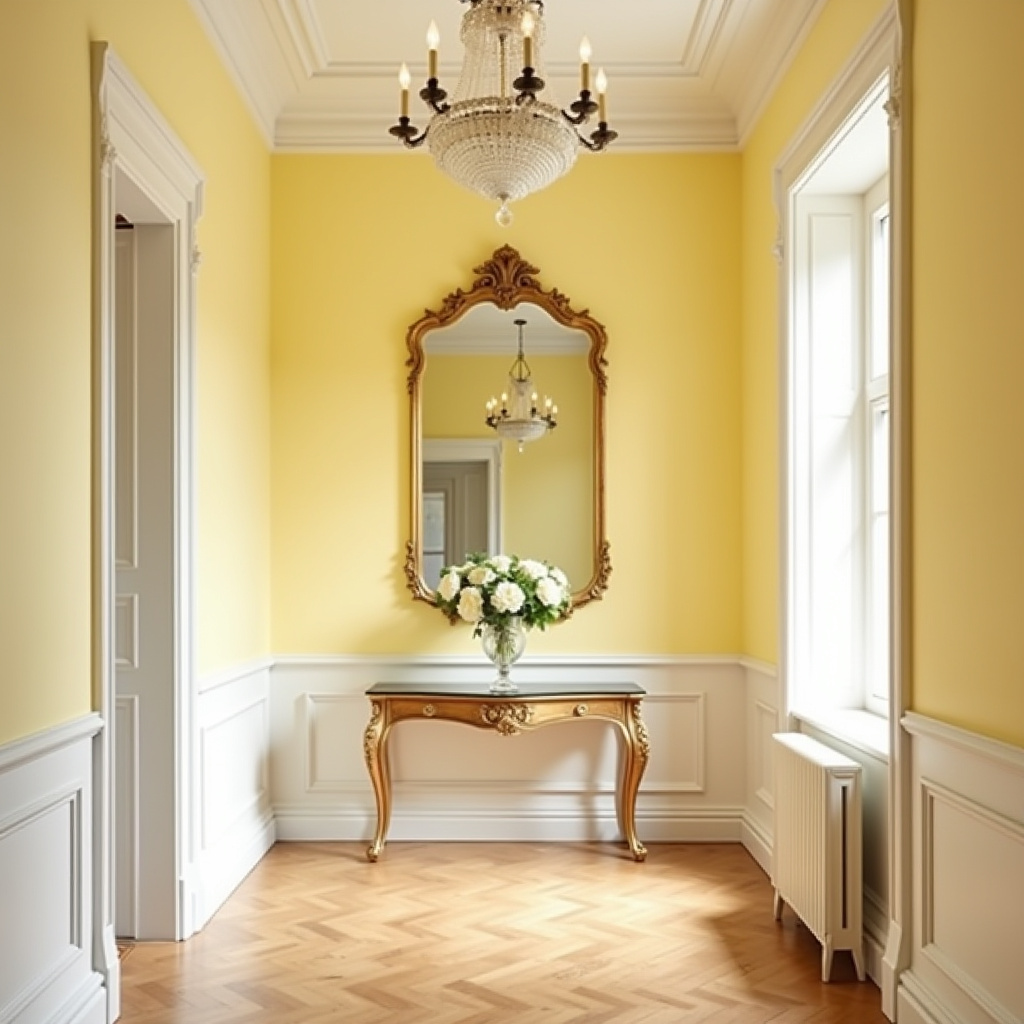 yellow hallway 17