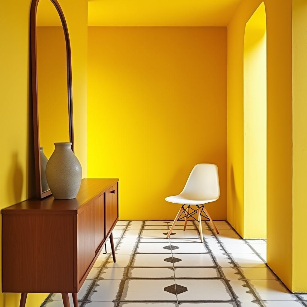 yellow hallway 19