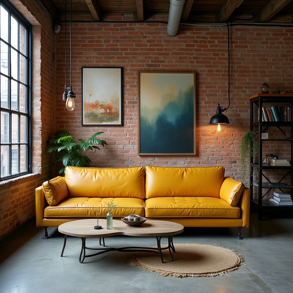 yellow sofa living room ideas 4